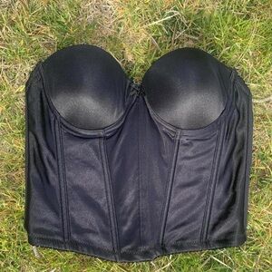 Black Bustier Top